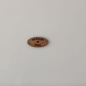 Étiquette tissu liège personnalisée 40mm x 20mm ou 50mm x 20mm et carré 30mm x 30mm, 35mm x 35mm ou 40mm x 40mm